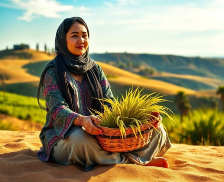صورة غلاف لقصة قصيرة بعنوان "العنيدة بسمة". تظهر فتاة صغيرة ذات تعابير وجه قوية أو مصرة،