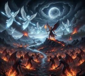 خلق الله عز وجل أمة الجن من مارج من نار، وهو لهب النار الصافي المختلط بسوادها، وذلك قبل خلق آدم عليه السلام بألفي عام.