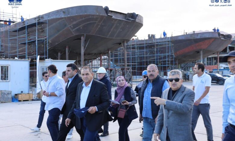 الفريق أسامة ربيع يُتابع مستجدات أعمال بناء الوحدات البحرية المختلفة ضمن جهود توطين الصناعة البحرية
