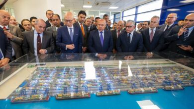 ميناء السخنة يدخل جينيس ويبدأ تشغيل أكبر محطة حاويات