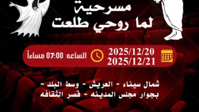 "أزمة تنظيمية تضرب عرض مسرحي بقصر ثقافة العريش"