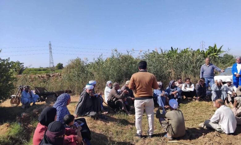 «استصلاح الأراضي» يزيل 13 تعديًا ويطهر 35 مصرفًا ومسقى وينفذ 47 نشاطًا إرشاديًا خلال أسبوع