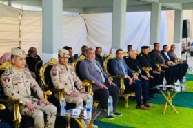 محافظ السويس يشهد بيانًا عمليًا لنجدة هدف حيوي بمحطة كهرباء عتاقة