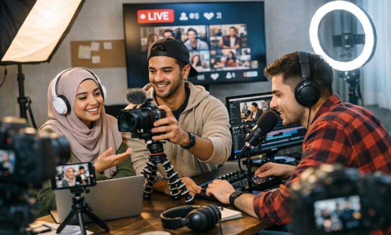 الشباب والإعلام: من متلقٍ إلى صانع محتوى