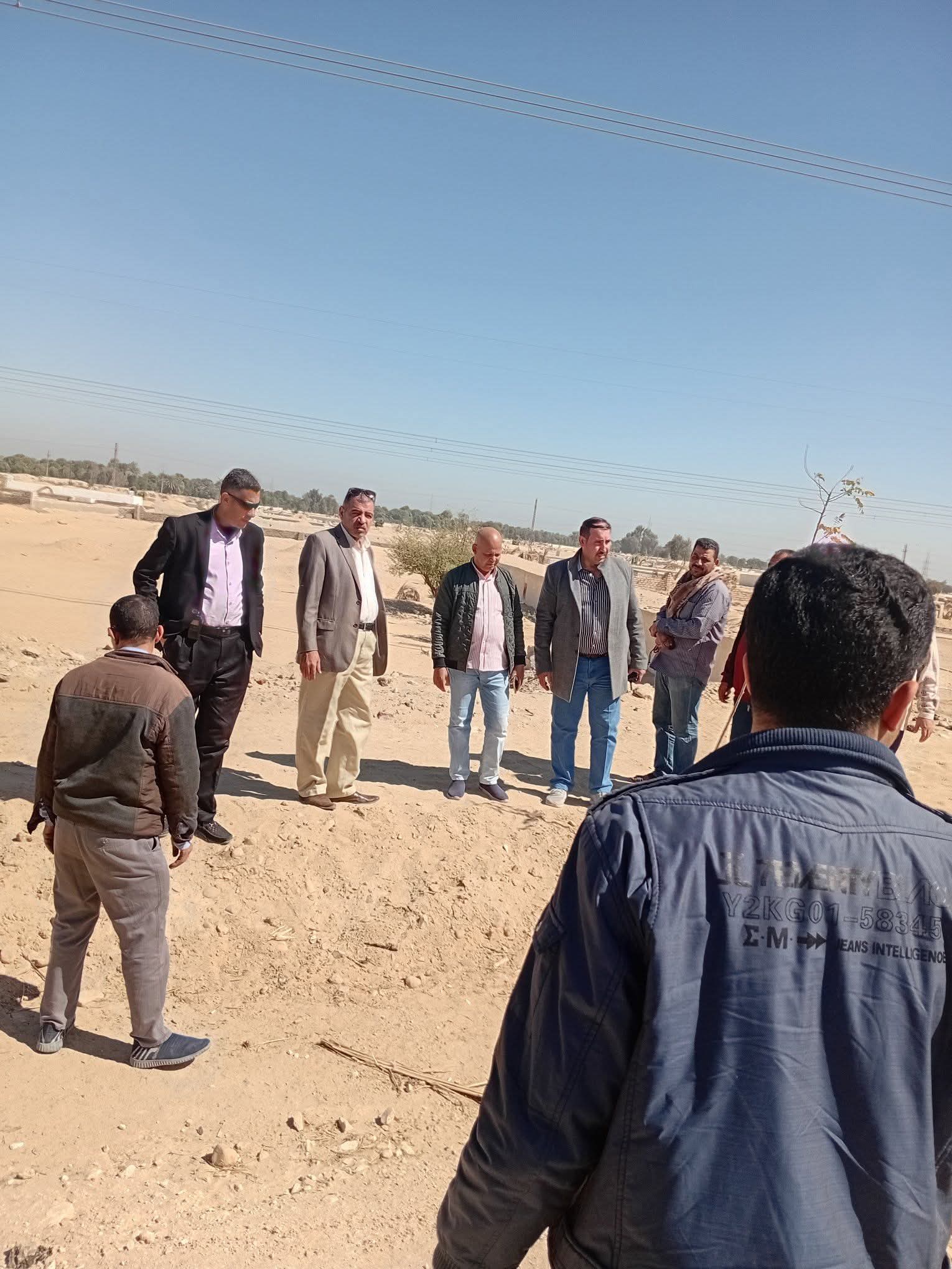 تجميل مسار العائلة المقدسة بمركز القوصية