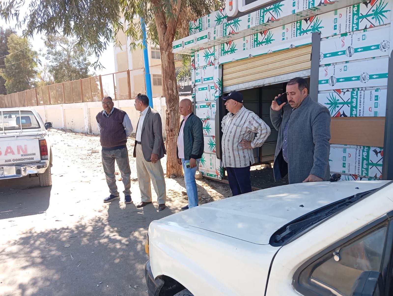 تجميل مسار العائلة المقدسة بمركز القوصية