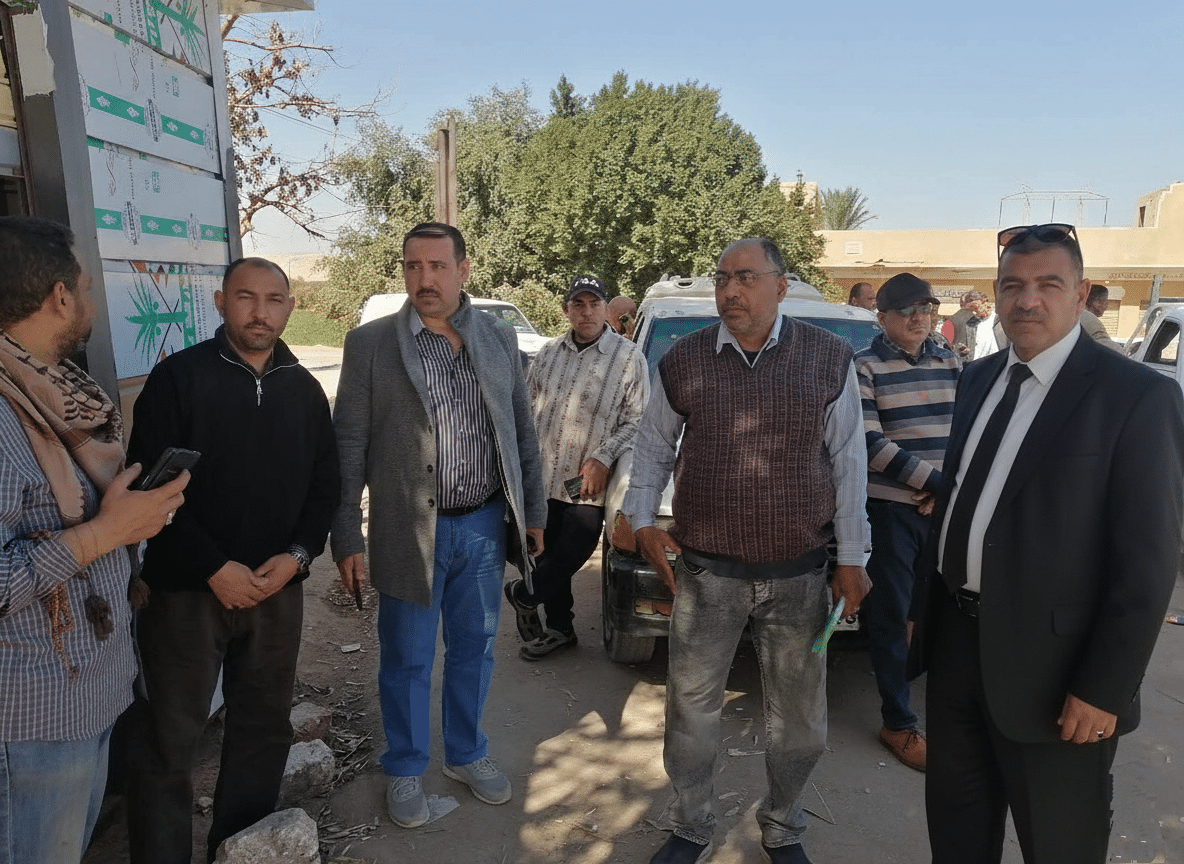 تجميل مسار العائلة المقدسة بمركز القوصية