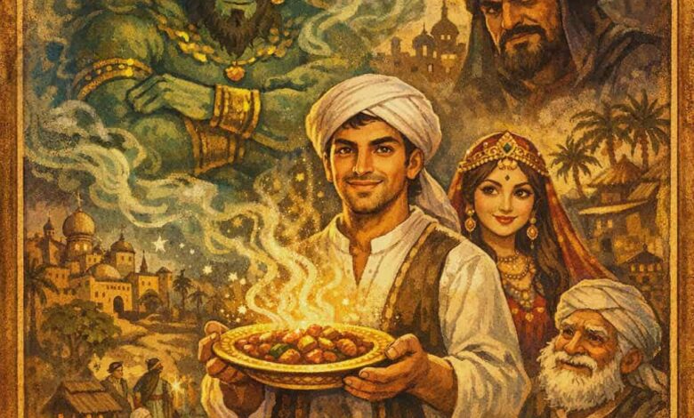 مسلسل حسن والطبق المسحور