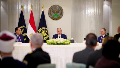 الرئيس عبد الفتاح السيسي يشارك في إفطار أكاديمية الشرطة المصرية ويؤكد: أمن مصر أمانة في أعناق أبنائها