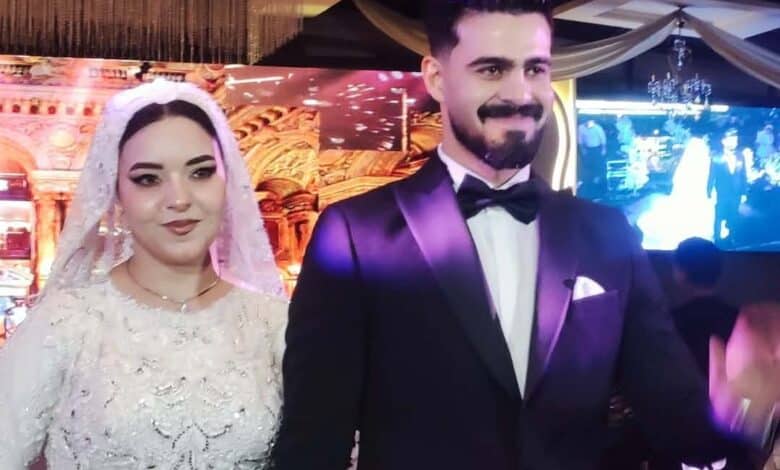 ليلة من أجمل الليالي.. زفاف الأستاذ أحمد محمد حماده على كريمة الأستاذ محمد أبو غزالة 