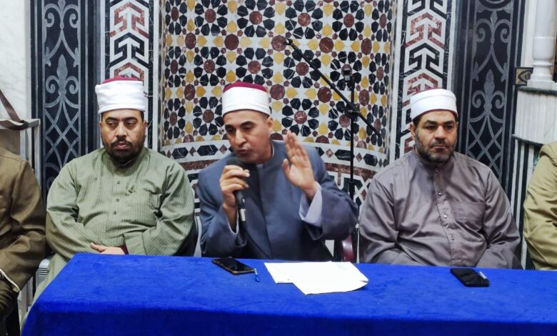 ترشيد استهلاك الكهرباء بالمساجد.. أولى فعاليات اجتماع عمال أوقاف الرمل بالإسكندرية