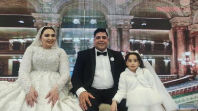 ليلة من الفرح والسعادة.. زفاف نجل المرحوم الحاج محمد اللقاني بقصر المنتزة بدسوق