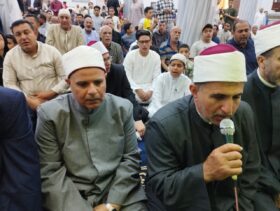افتتاح مسجد يوسف العجمي بقرية أبو علي بدسوق