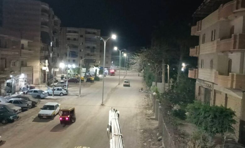 دسوق تضيء طريق التنمية.. إطلاق التيار الكهربائي لأعمدة الإنارة الجديدة