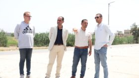 عيسى .. يتابع رفع كفاءة مدخل مدينة كفر الشيخ من اتجاه دسوق