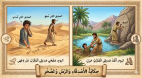 حكايةُ الصديقين في قلب الصحراء