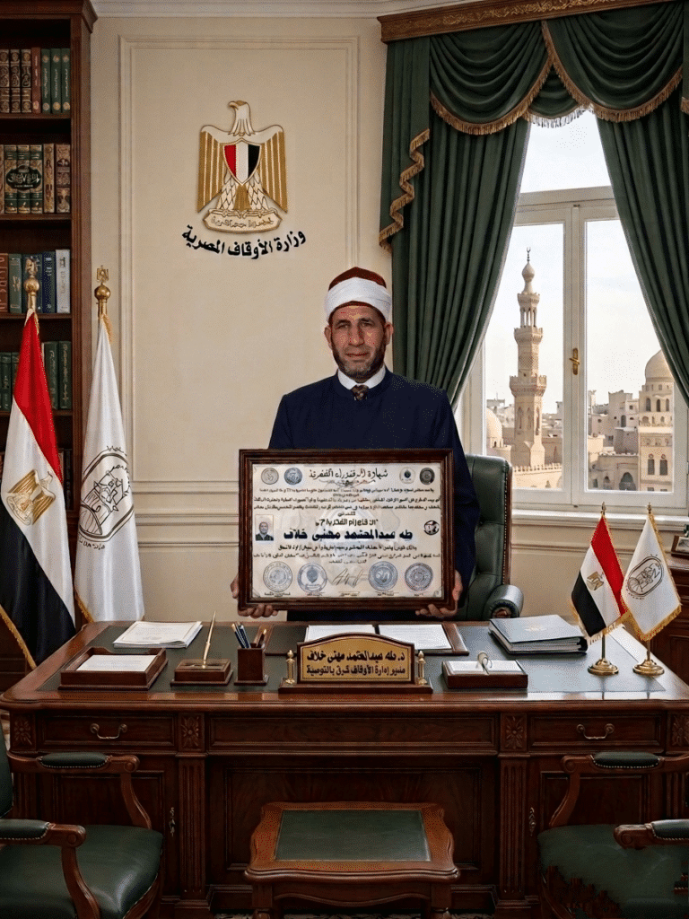 أكاديمية "بي أونر" تمنح طه عبدالمعتمد مهنى خلاف الدكتوراه الفخرية