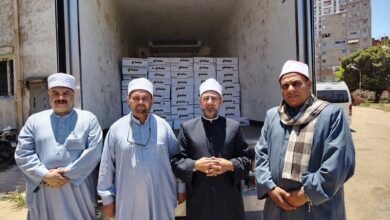 الأوقاف تبدأ تسليم لحوم الأضاحي بالإسكندرية لأصحاب الأنصبة من المضحين