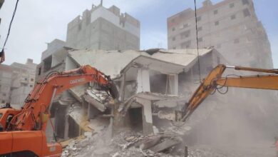 التصدي لمخالفات البناء بالإسكندرية