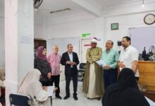 فعاليات الإمتحانات بالمركز الثقافي ،،محرم بك،،