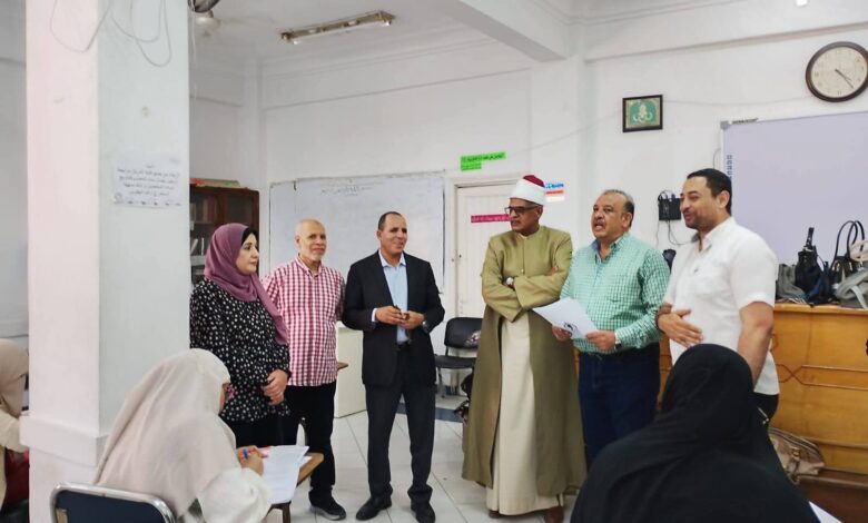 فعاليات الإمتحانات بالمركز الثقافي ،،محرم بك،،
