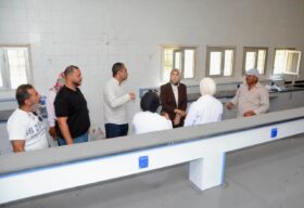 رئيس جهاز تنمية مدينة السويس الجديدة تتابع كفاءة تشغيل محطة معالجة المخلفات الصناعية السائلة