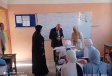 مدير الإدارة التعليمية بدسوق .. يواصل تفقد المدارس